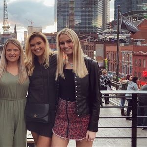 Carmar denim skirt only one year old & worn twice!